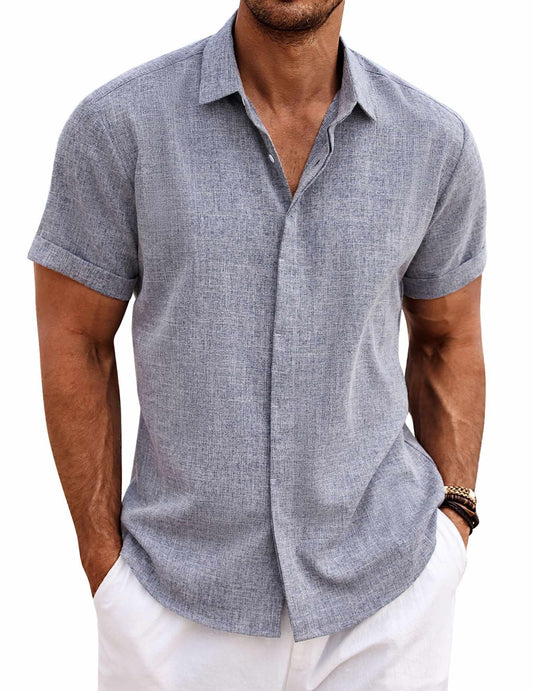 Chemise en Lin pour Hommes